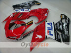 Injection Fairing kit for 07-09 Ducati 1098 - Red, Black - FILA #OYO87902296