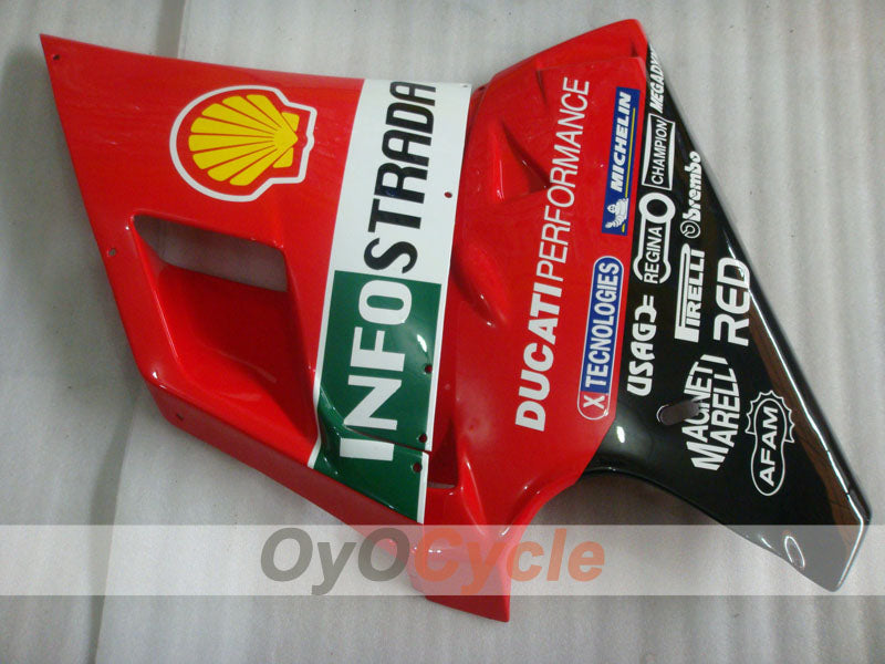 Left & Right Side Fairing For Ducati 02-04 998 #OYO87913903 Secondary image