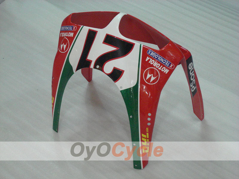 Injection Fairing kit for 02-04 Ducati 998 - Red, Green - INFO STRADA #OYO87902301