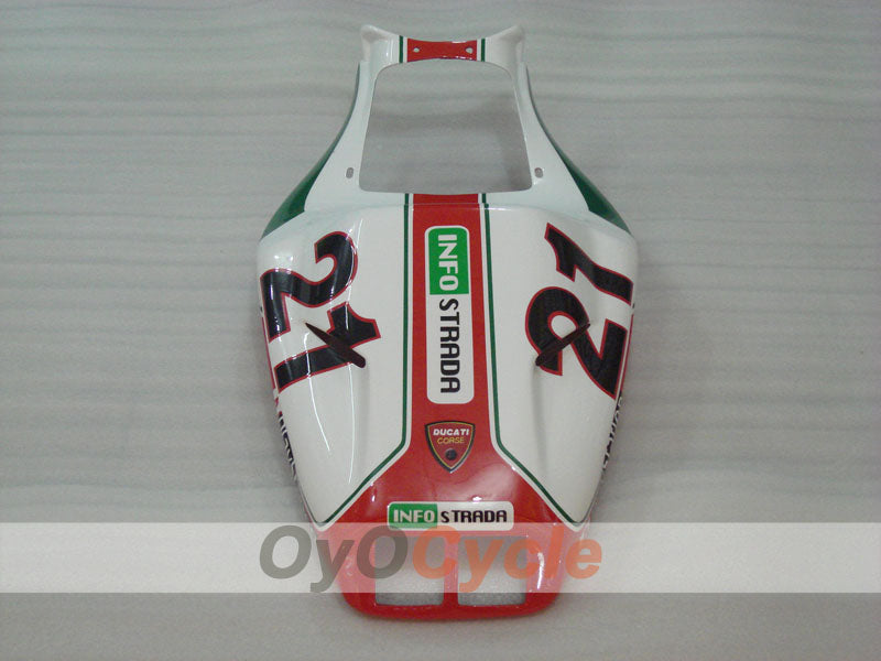 Injection Fairing kit for 02-04 Ducati 998 - Red, Green - INFO STRADA #OYO87902301