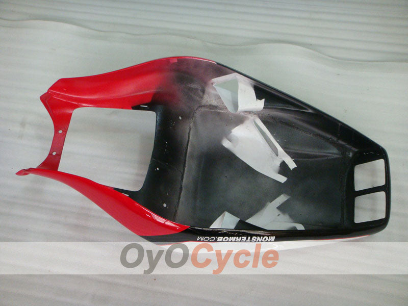Injection Fairing kit for 02-04 Ducati 998 - Red, Black - Monstermob #OYO87902303
