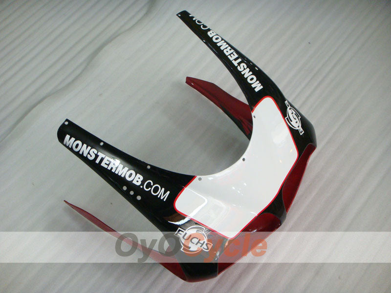 Injection Fairing kit for 02-04 Ducati 998 - Red, Black - Monstermob #OYO87902303