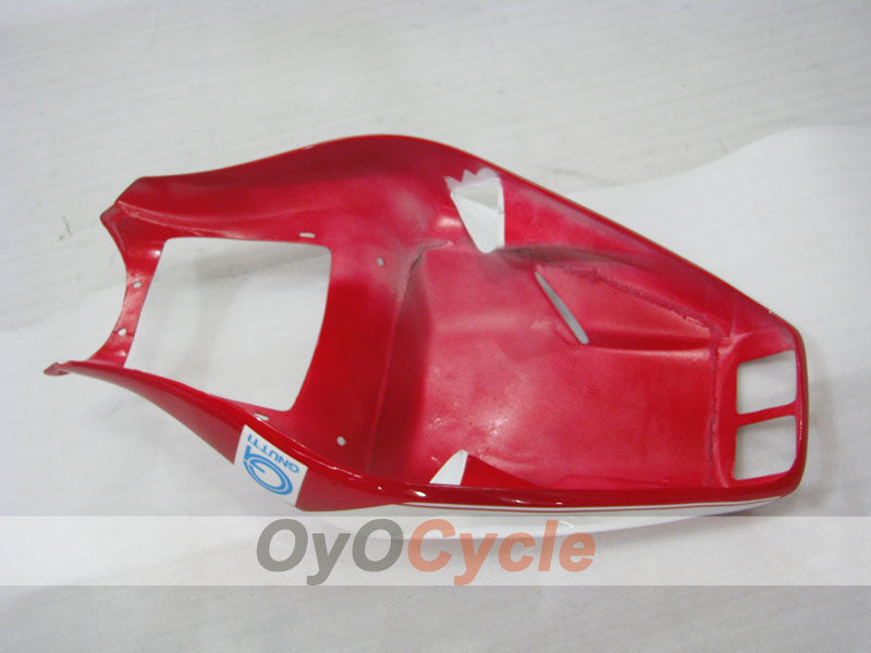 Injection Fairing kit for 02-04 Ducati 998 - Red, White - Xerox #OYO87902318