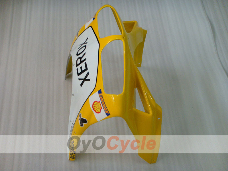 Injection Fairing kit for 02-04 Ducati 998 - Yellow, White - Xerox #OYO87902322