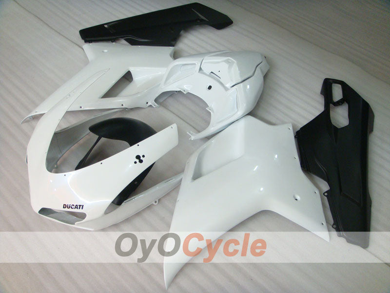 Injection Fairing kit for 07-09 Ducati 1098 - White, Black, Matte - Factory Style #OYO87902323