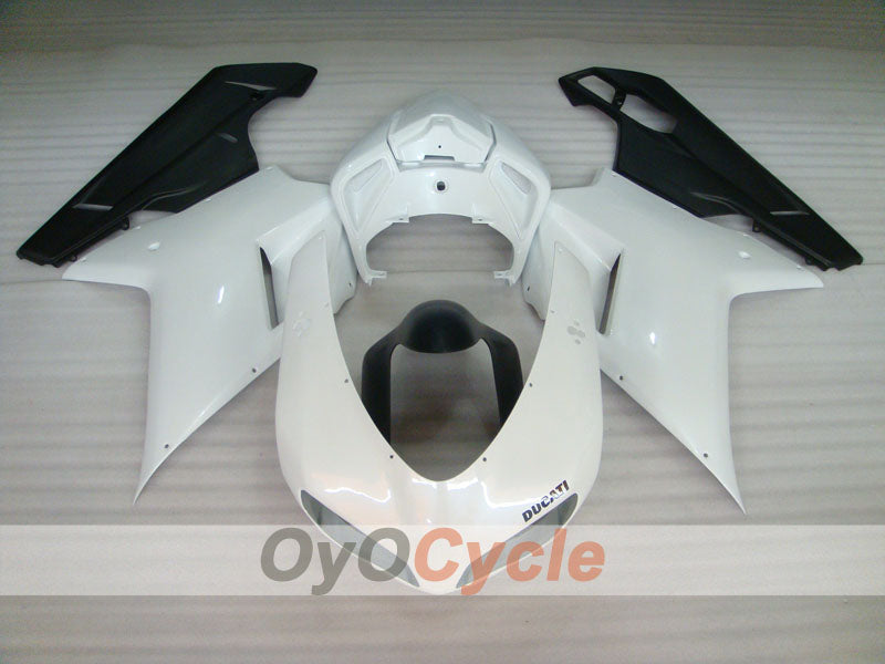 Injection Fairing kit for 07-09 Ducati 1098 - White, Black, Matte - Factory Style #OYO87902323