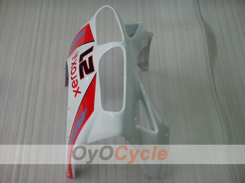Injection Fairing kit for 02-04 Ducati 998 - Red, White - Xerox #OYO87902324