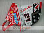 Injection Fairing kit for 02-04 Ducati 998 - Red, White - Xerox #OYO87902324