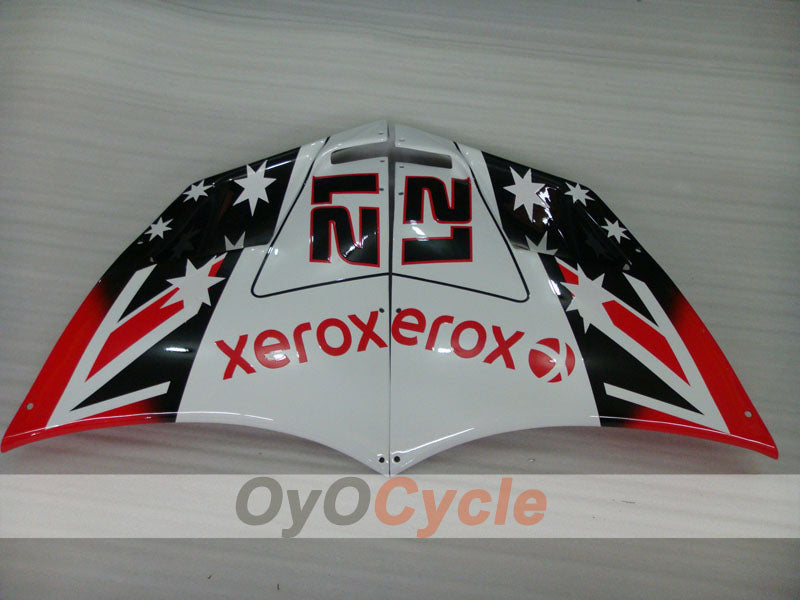 Injection Fairing kit for 02-04 Ducati 998 - Red, White - Xerox #OYO87902324