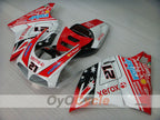 Injection Fairing kit for 02-04 Ducati 998 - Red, White - Xerox #OYO87902324