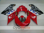 Injection Fairing kit for 09-11 Ducati 1198 - Red, Black - FILA #OYO87902337