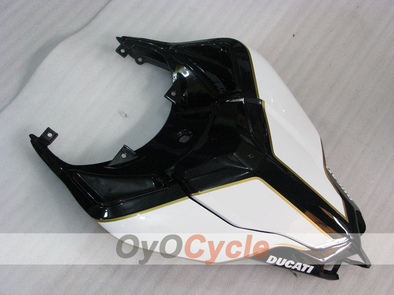 Injection Fairing kit for 09-11 Ducati 1198 - White, Black - Factory Style #OYO87902345
