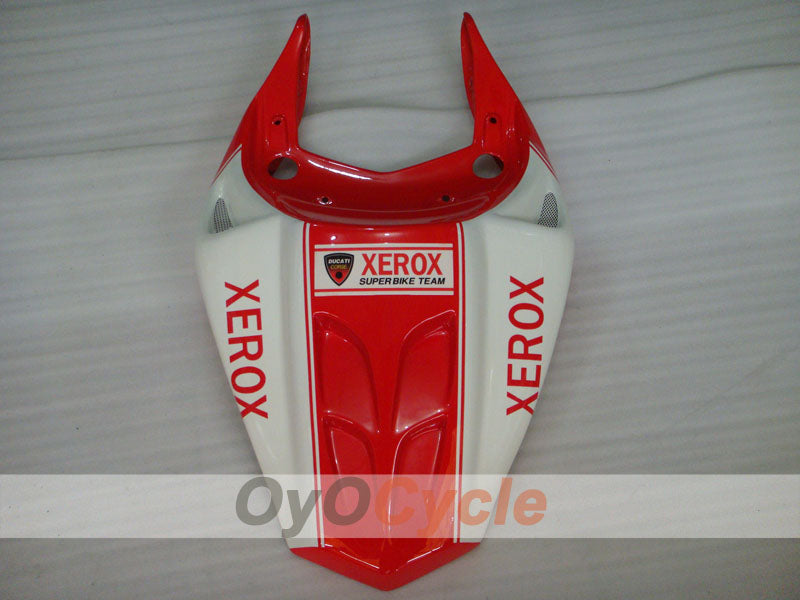 Injection Fairing kit for 03-04 Ducati 999 - Red, White - Xerox #OYO87902365