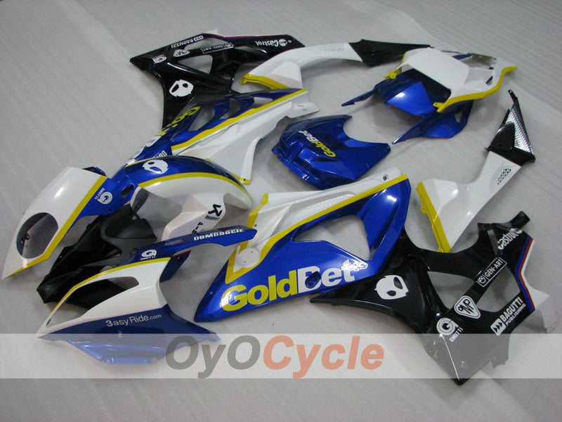 Injection Fairing kit for 09-14 BMW S1000RR - Blue, Black - PIRELLI #OYO87902391 Main image