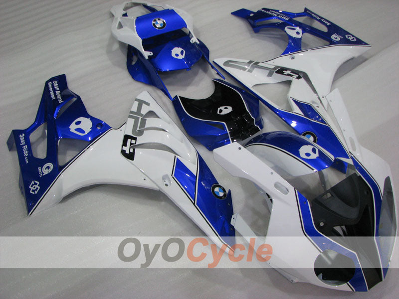 Injection Fairing kit for 09-14 BMW S1000RR - White, Black - PIRELLI #OYO87902402 Main image