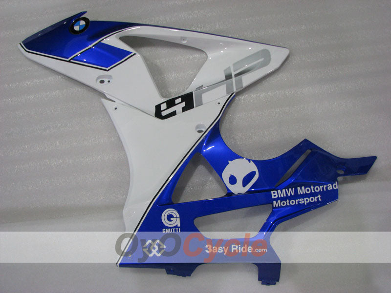 Injection Fairing kit for 09-14 BMW S1000RR - White, Black - PIRELLI #OYO87902402