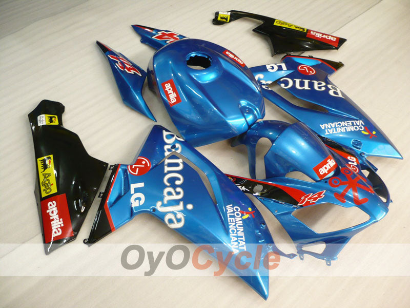 Fairing kit for 06-10 Aprilia RS125 - Blue, Black - Factory Style #OYO87902405 Main image