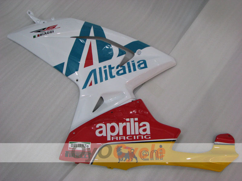 Fairing kit for 06-10 Aprilia RS125 - Red, White - Factory Style #OYO87902406