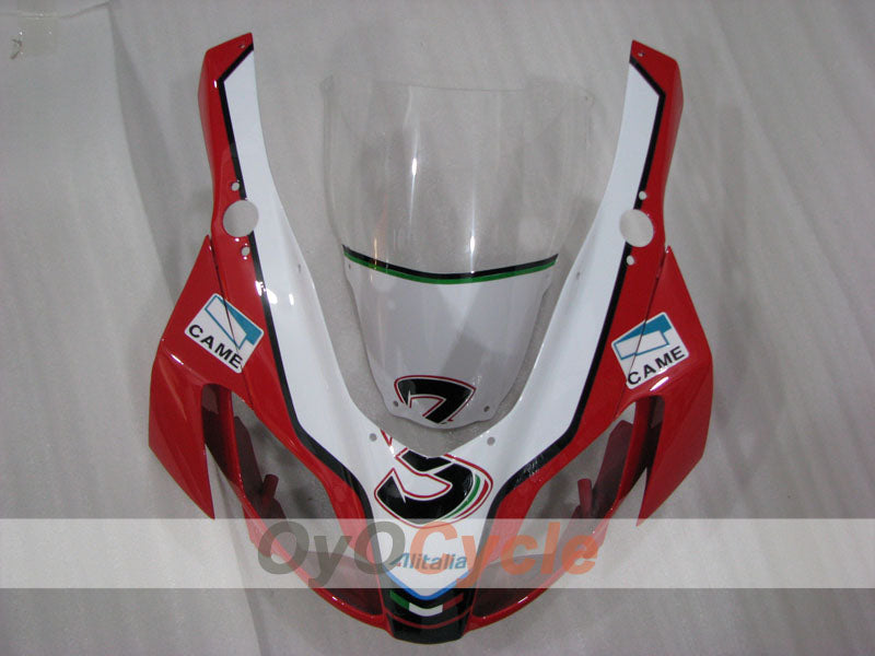 Fairing kit for 06-10 Aprilia RS125 - Red, White - Factory Style #OYO87902406