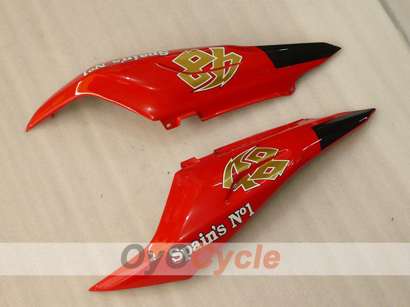 Fairing kit for 06-10 Aprilia RS125 - Red, Black - Factory Style #OYO87902408