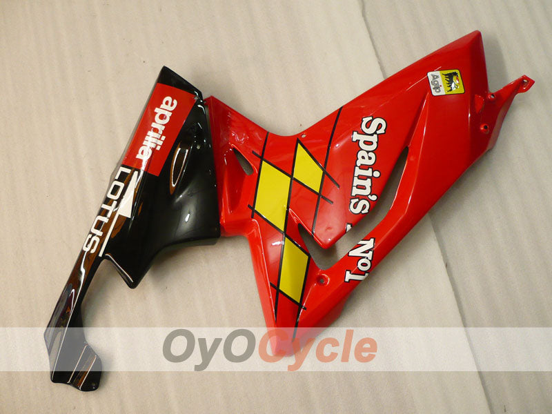 Fairing kit for 06-10 Aprilia RS125 - Red, Black - Factory Style #OYO87902408