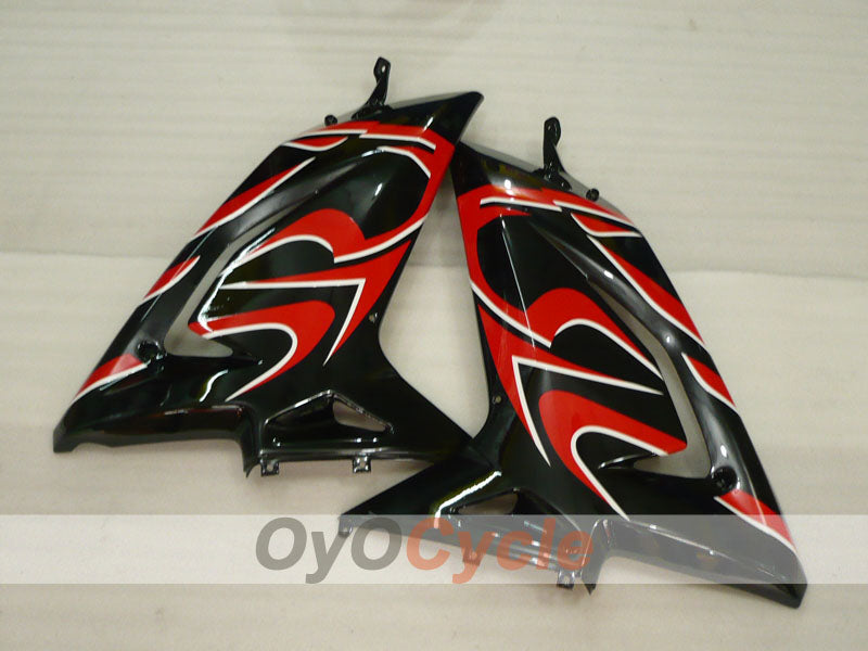 Fairing kit for 06-10 Aprilia RS125 - Red, Black - Factory Style #OYO87902409
