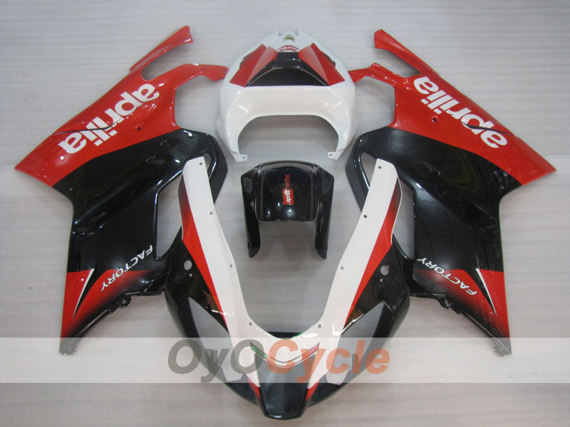 Fairing kit for 03-06 Aprilia RSV1000R - Red, Black - Factory Style #OYO87902413