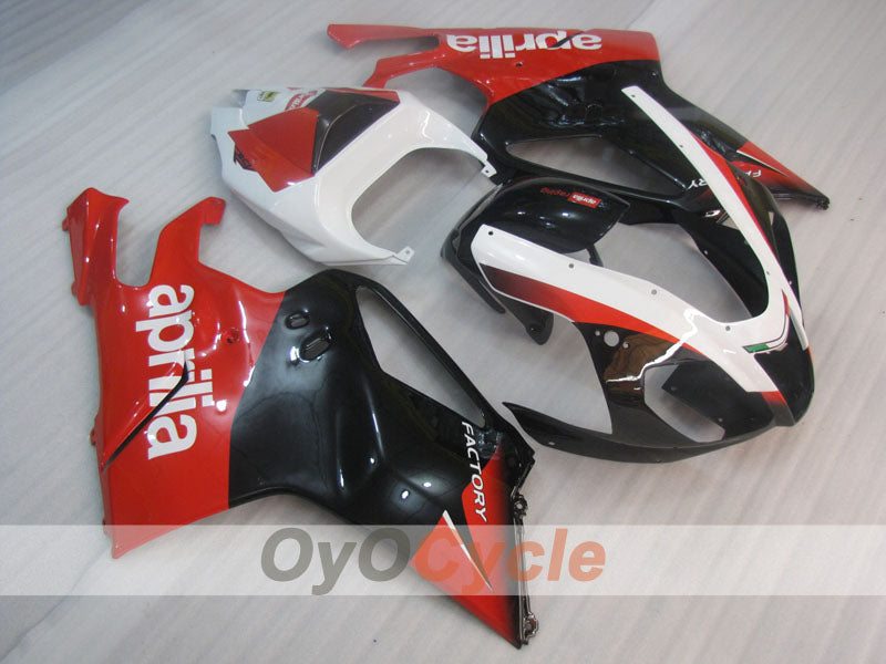 Fairing kit for 03-06 Aprilia RSV1000R - Red, Black - Factory Style #OYO87902413