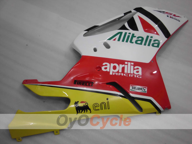 Fairing kit for 03-06 Aprilia RSV1000R - Red, White - Factory Style #OYO87902416