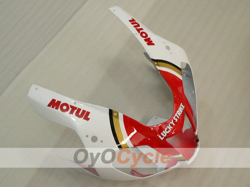 Fairing kit for 03-06 Aprilia RSV1000R - Red, White - Lucky Strike, MOTUL #OYO87902417