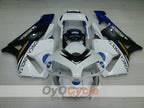 Injection Fairing kit for 03-04 CBR600RR - White, Black - Konica Minolta #OYO87902530