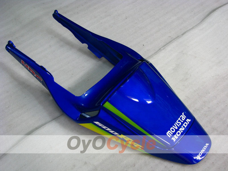 Injection Fairing kit for 03-04 CBR600RR - Yellow, Blue - Movistar #OYO87902537