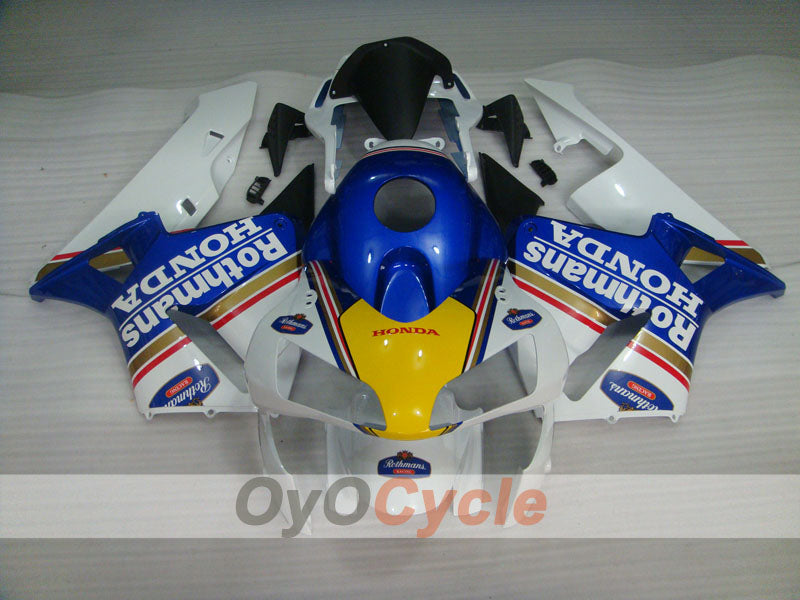 Injection Fairing kit for 03-04 CBR600RR - Blue, White - Rothmans #OYO87902556 Secondary image