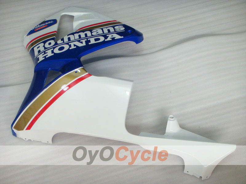 Injection Fairing kit for 03-04 CBR600RR - Blue, White - Rothmans #OYO87902556