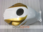 Injection Fairing kit for 03-04 CBR600RR - White, Gold - Repsol #OYO87902590