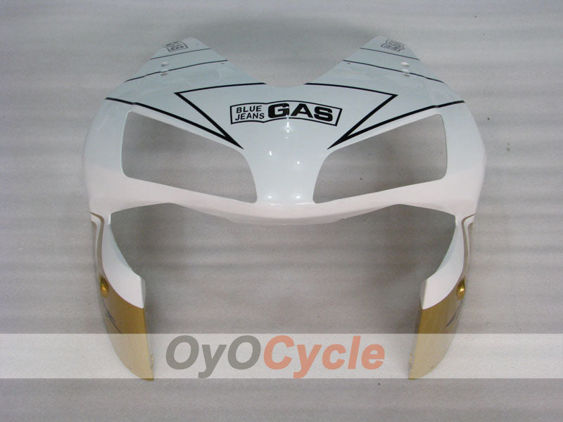 Injection Fairing kit for 03-04 CBR600RR - White, Gold - Repsol #OYO87902590