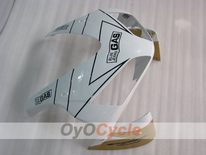 Injection Fairing kit for 03-04 CBR600RR - White, Gold - Repsol #OYO87902590