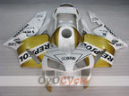 Injection Fairing kit for 03-04 CBR600RR - White, Gold - Repsol #OYO87902590