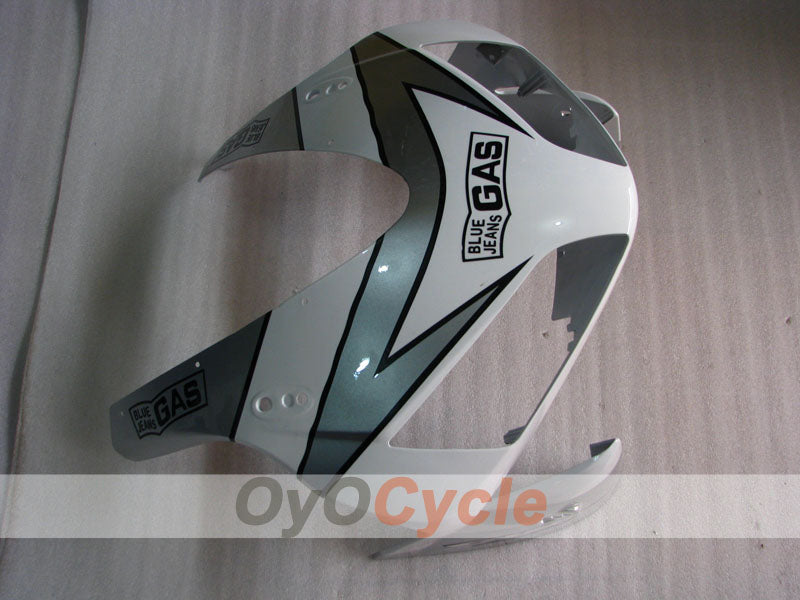 Injection Fairing kit for 03-04 CBR600RR - White, Silver - Repsol #OYO87902592