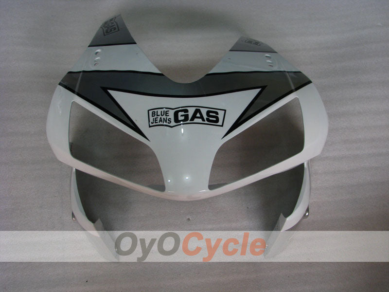 Injection Fairing kit for 03-04 CBR600RR - White, Silver - Repsol #OYO87902592