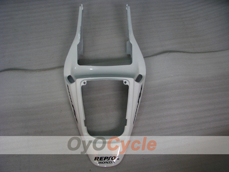 Injection Fairing kit for 03-04 CBR600RR - White, Silver - Repsol #OYO87902592