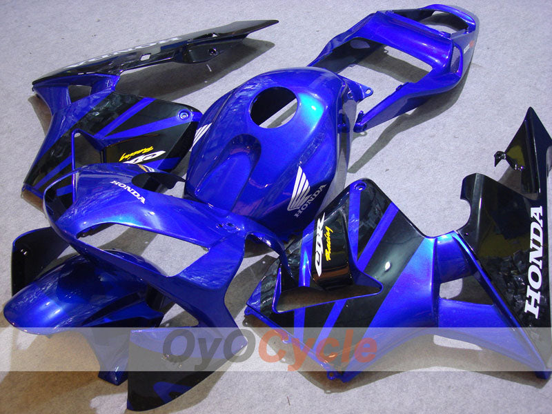 Injection Fairing kit for 03-04 CBR600RR - Blue, Black - Factory Style #OYO87902598