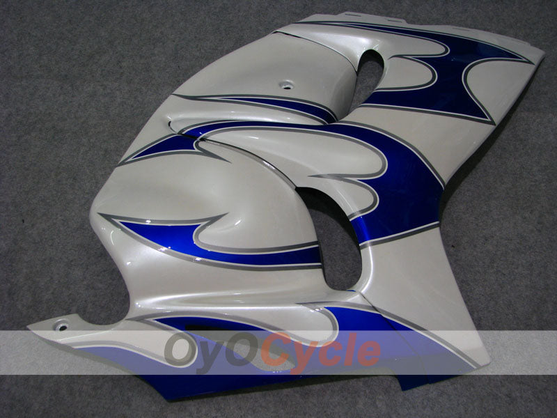 Injection Fairing kit for 08-20 GSXR1300 Hayabusa - Blue, White - Flame #OYO87902670