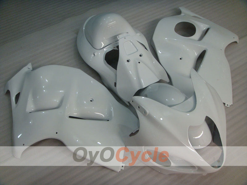 Injection Fairing kit for 99-07 GSXR1300 Hayabusa - White, Black - Factory Style #OYO87902671 Main image