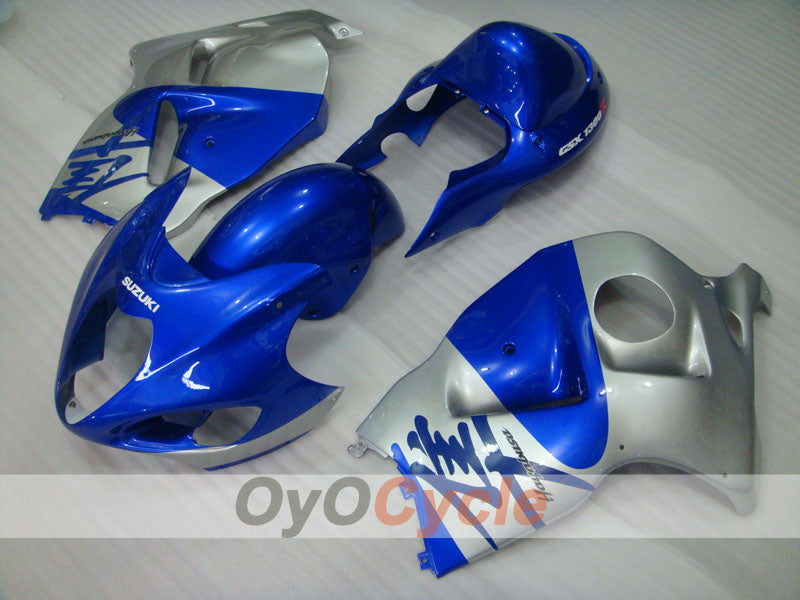 Injection Fairing kit for 99-07 GSXR1300 Hayabusa - Blue, Silver - Factory Style #OYO87902678