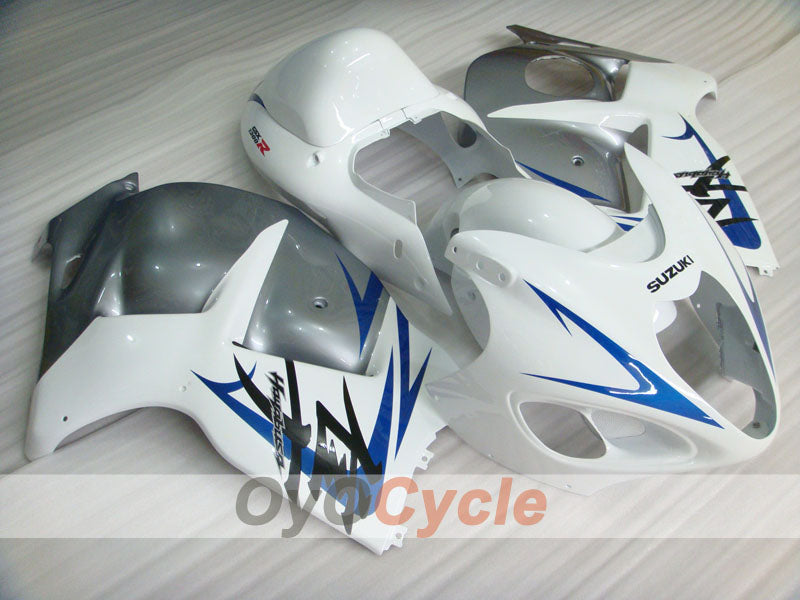 Injection Fairing kit for 99-07 GSXR1300 Hayabusa - White, Silver - Factory Style #OYO87902683 Secondary image