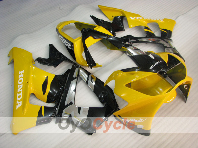 Injection Fairing kit for 00-01 CBR900RR 929 - Yellow, Black - Fireblade #OYO87902699