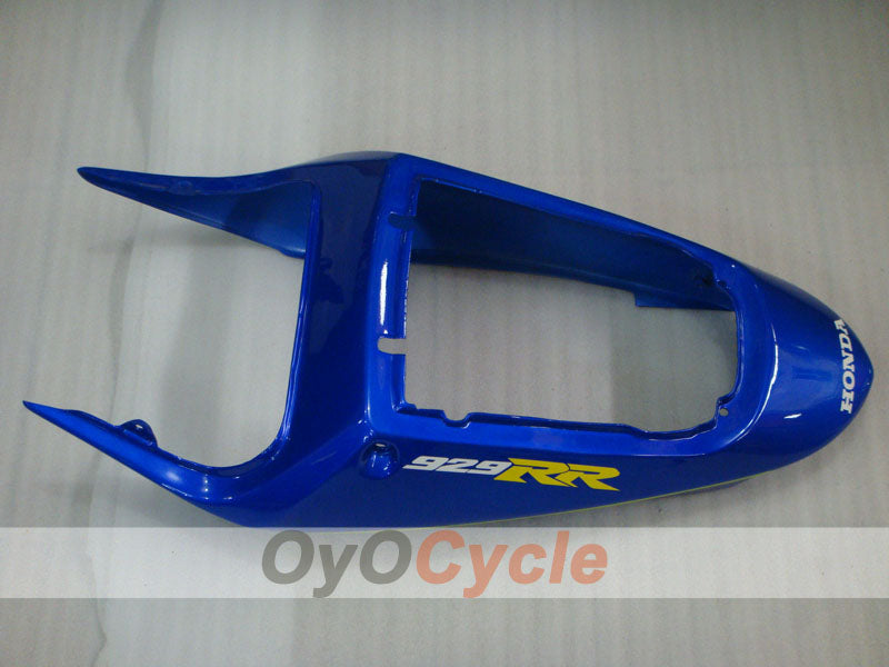 Injection Fairing kit for 00-01 CBR900RR 929 - Yellow, Blue - Movistar #OYO87902710