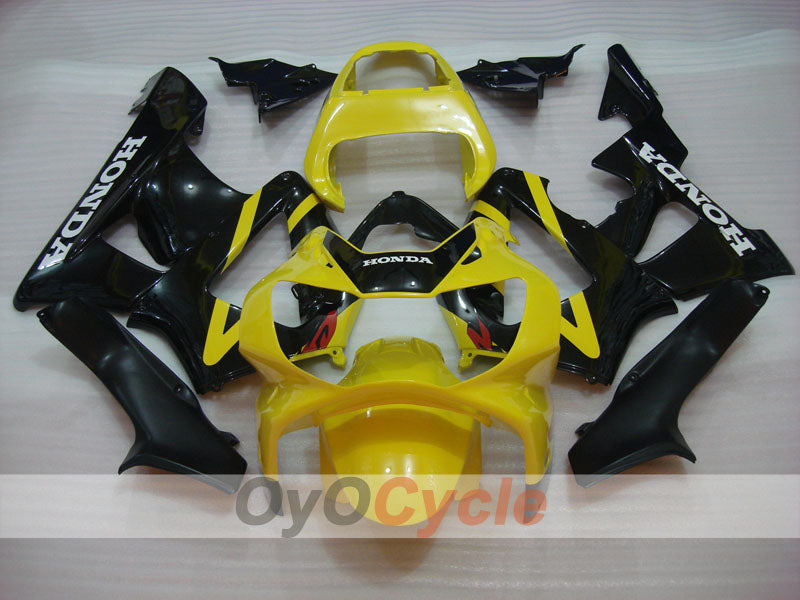 Injection Fairing kit for 00-01 CBR900RR 929 - Yellow, Black - Factory Style #OYO87902717