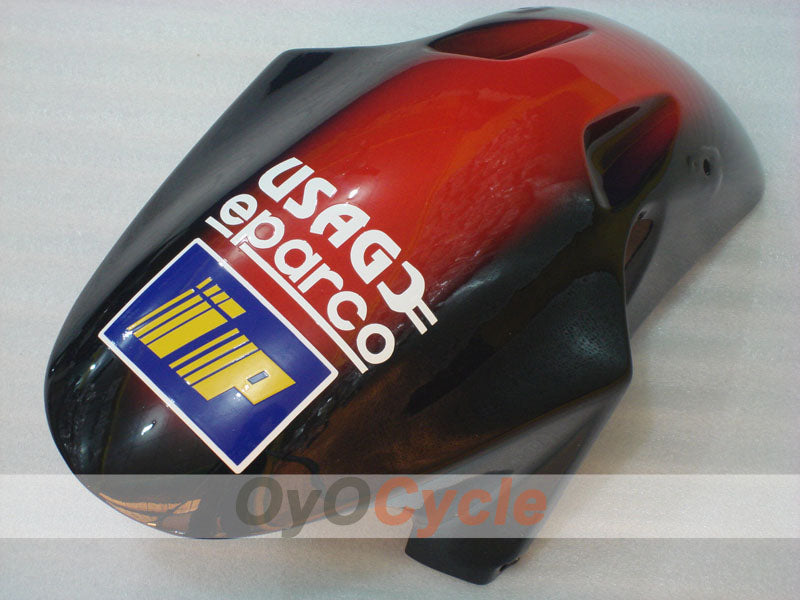Injection Fairing kit for 00-01 CBR900RR 929 - Red, Black - DUNLOP, Play Station #OYO87902723